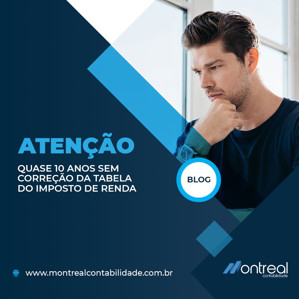 Quase 10 anos sem correção da tabela do Imposto de Renda